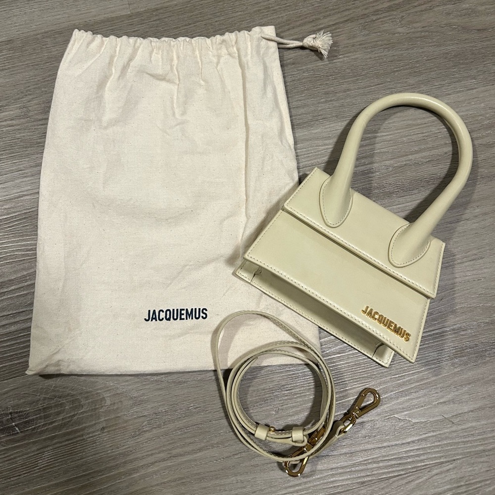 Jacquemus Off-White Les Classiques 'Le grand Chiquito' Bag
